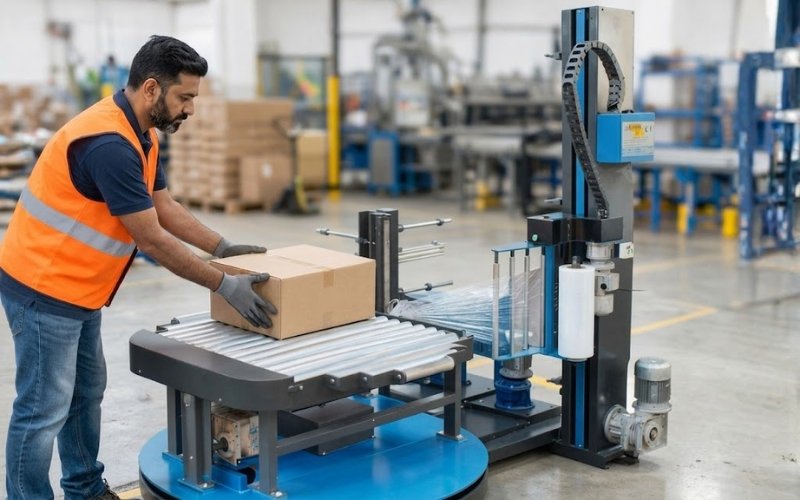 Pallet Stretch Wrapping Machine: Why It’s Essential for Warehouse and Logistics Operations